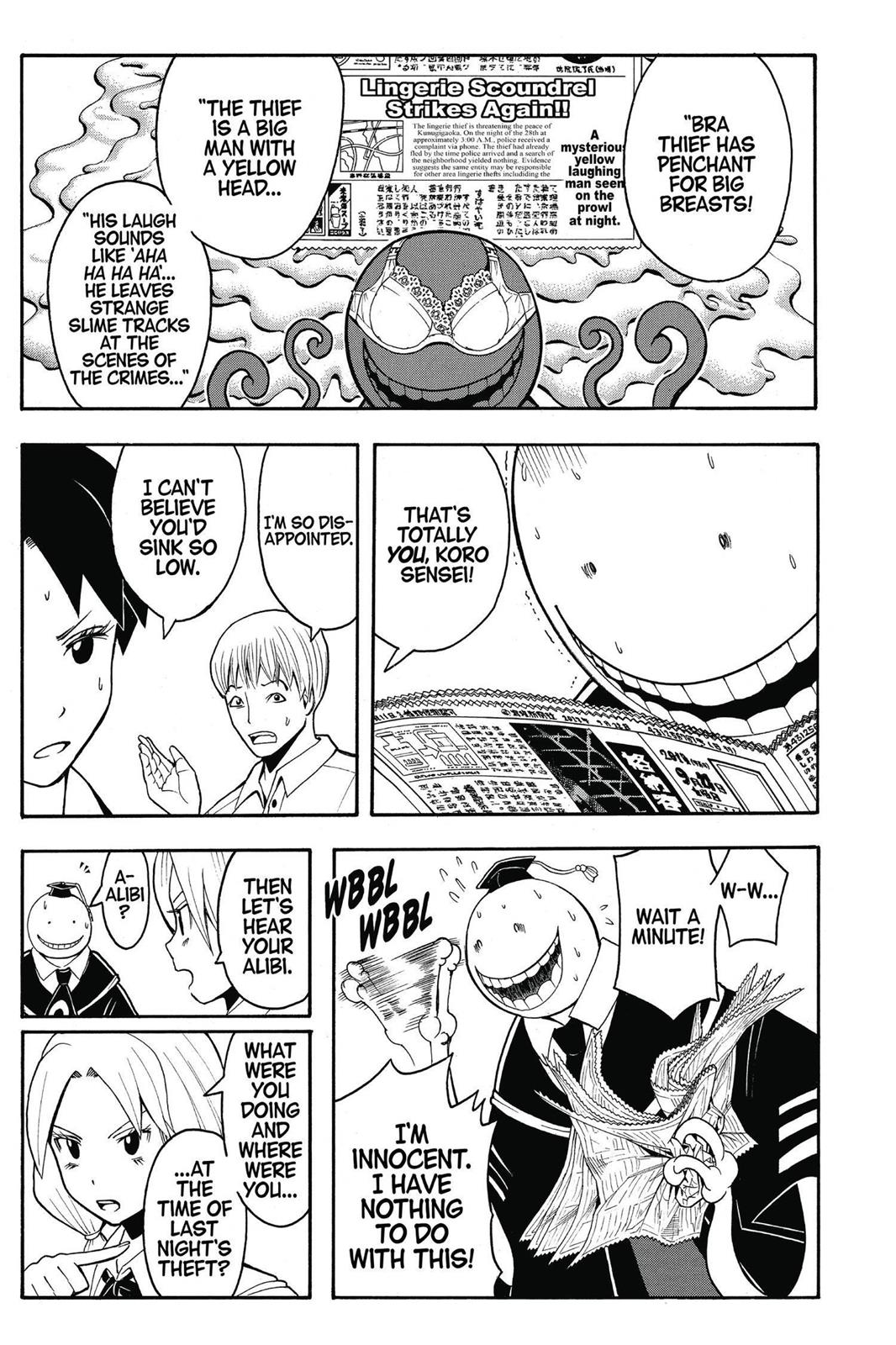 Read Assassination Classroom ENGLISH Manga Online