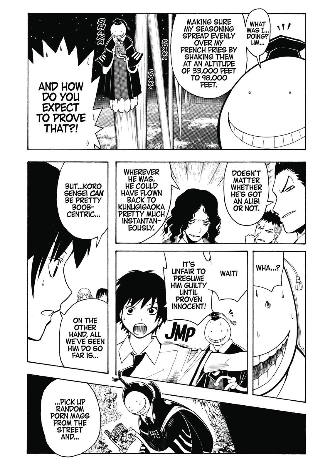 Read Assassination Classroom ENGLISH Manga Online