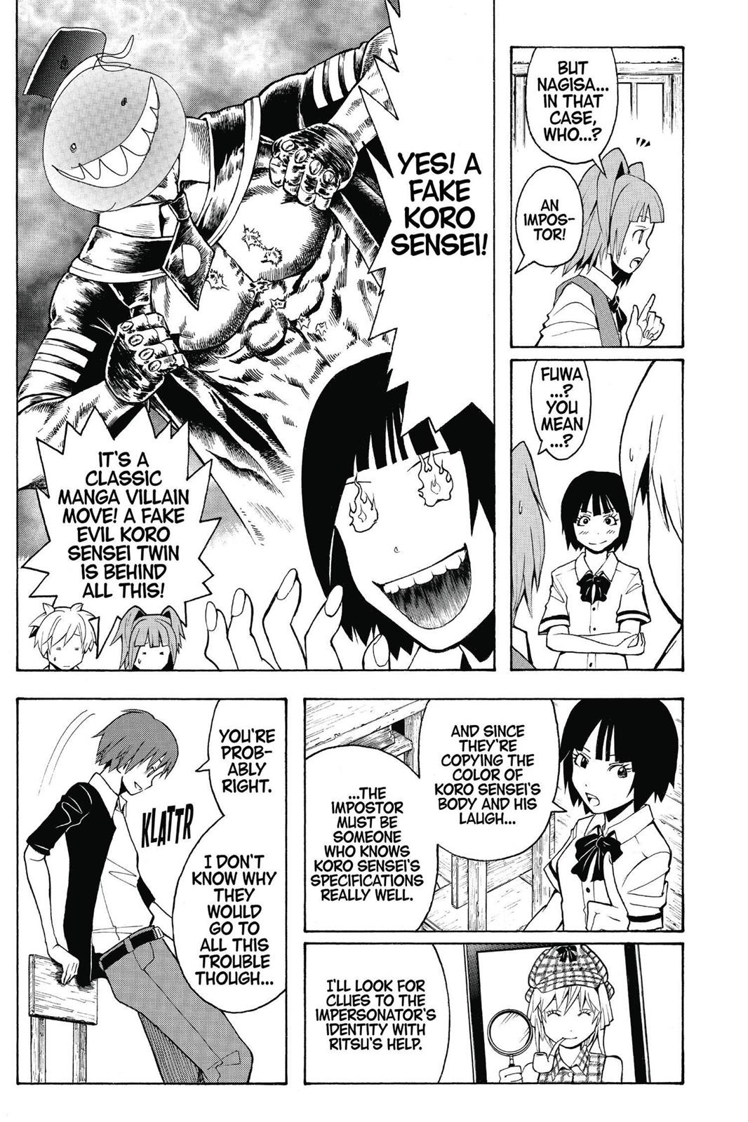 Read Assassination Classroom ENGLISH Manga Online