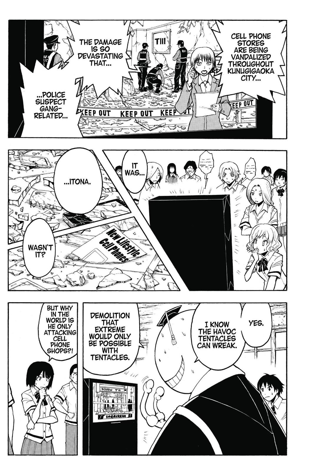 Read Assassination Classroom ENGLISH Manga Online