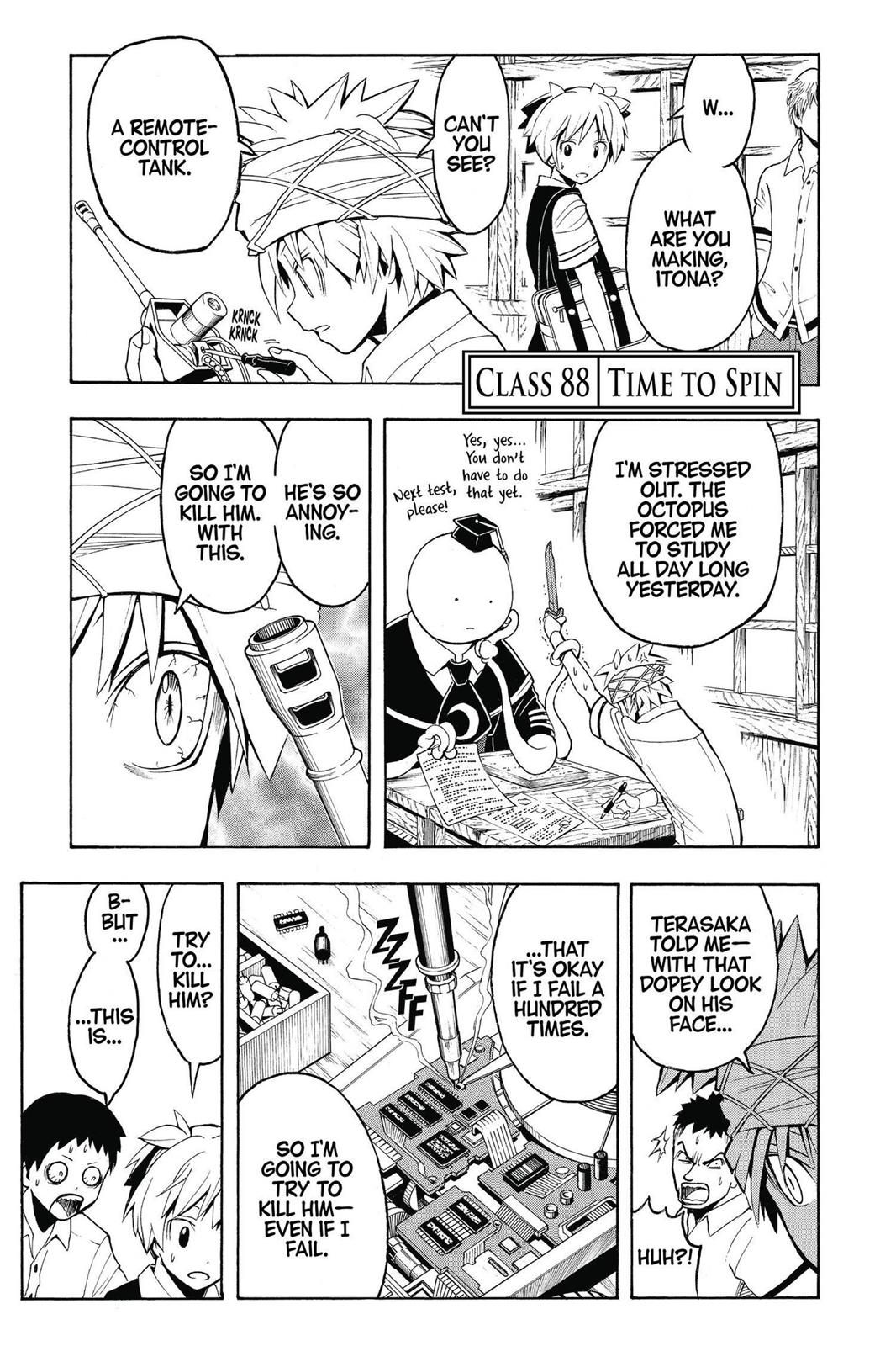 Read Assassination Classroom ENGLISH Manga Online