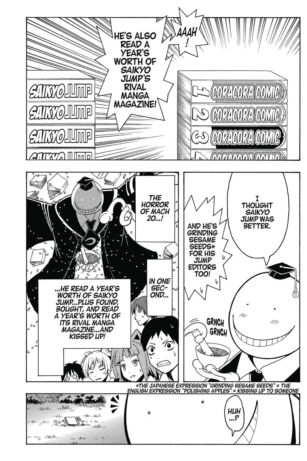 Read Assassination Classroom ENGLISH Manga Online