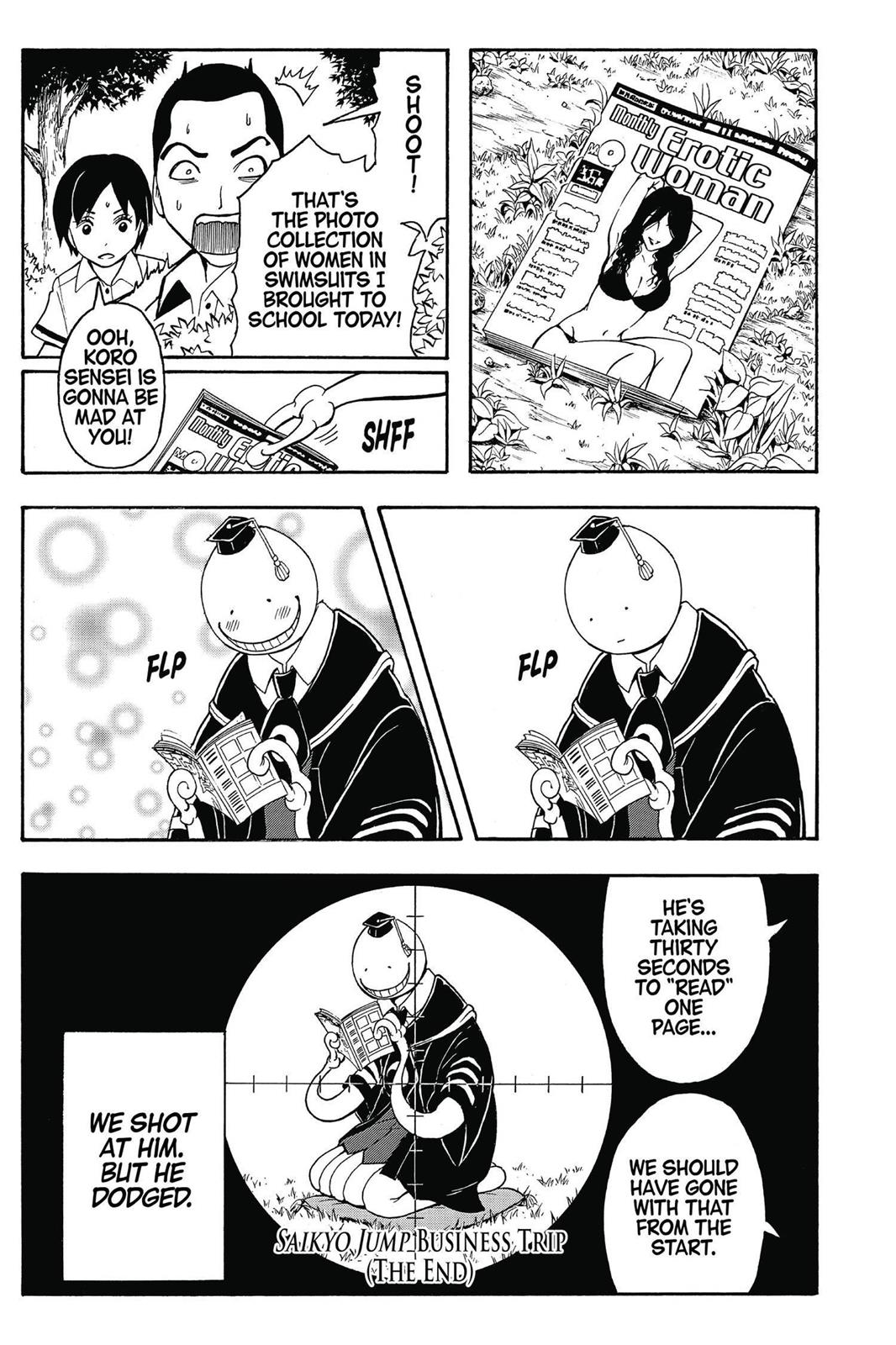 Read Assassination Classroom ENGLISH Manga Online