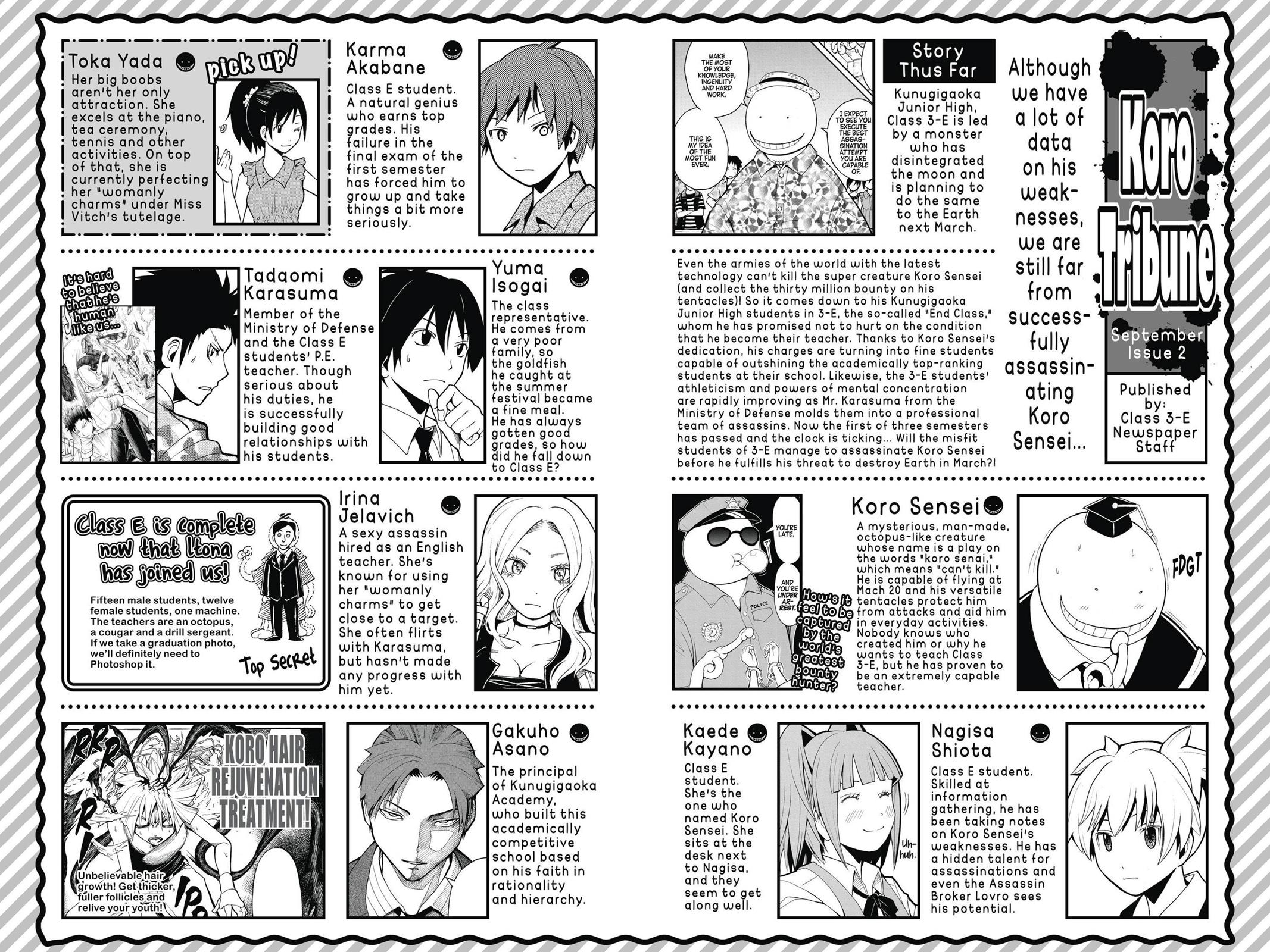 Read Assassination Classroom ENGLISH Manga Online