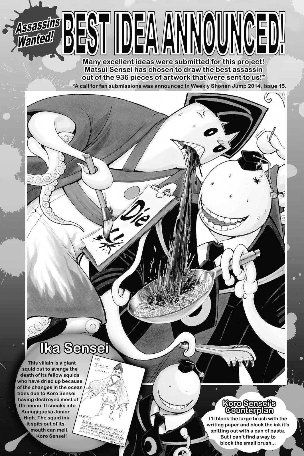 Read Assassination Classroom ENGLISH Manga Online