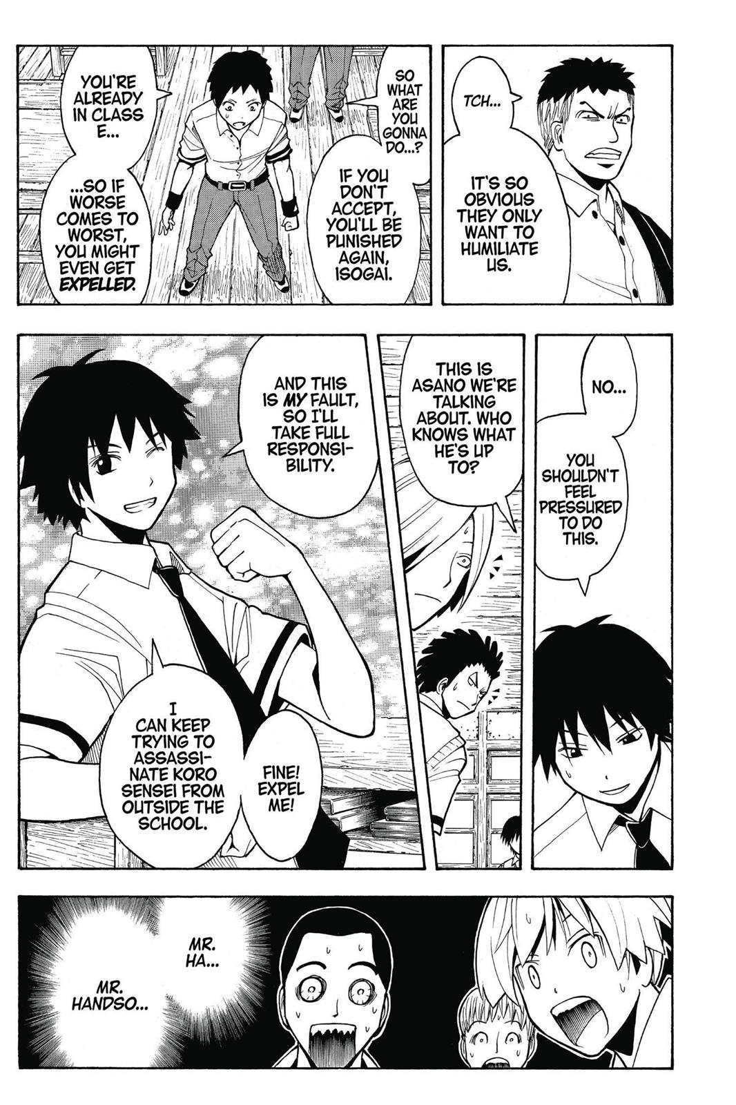 Read Assassination Classroom ENGLISH Manga Online