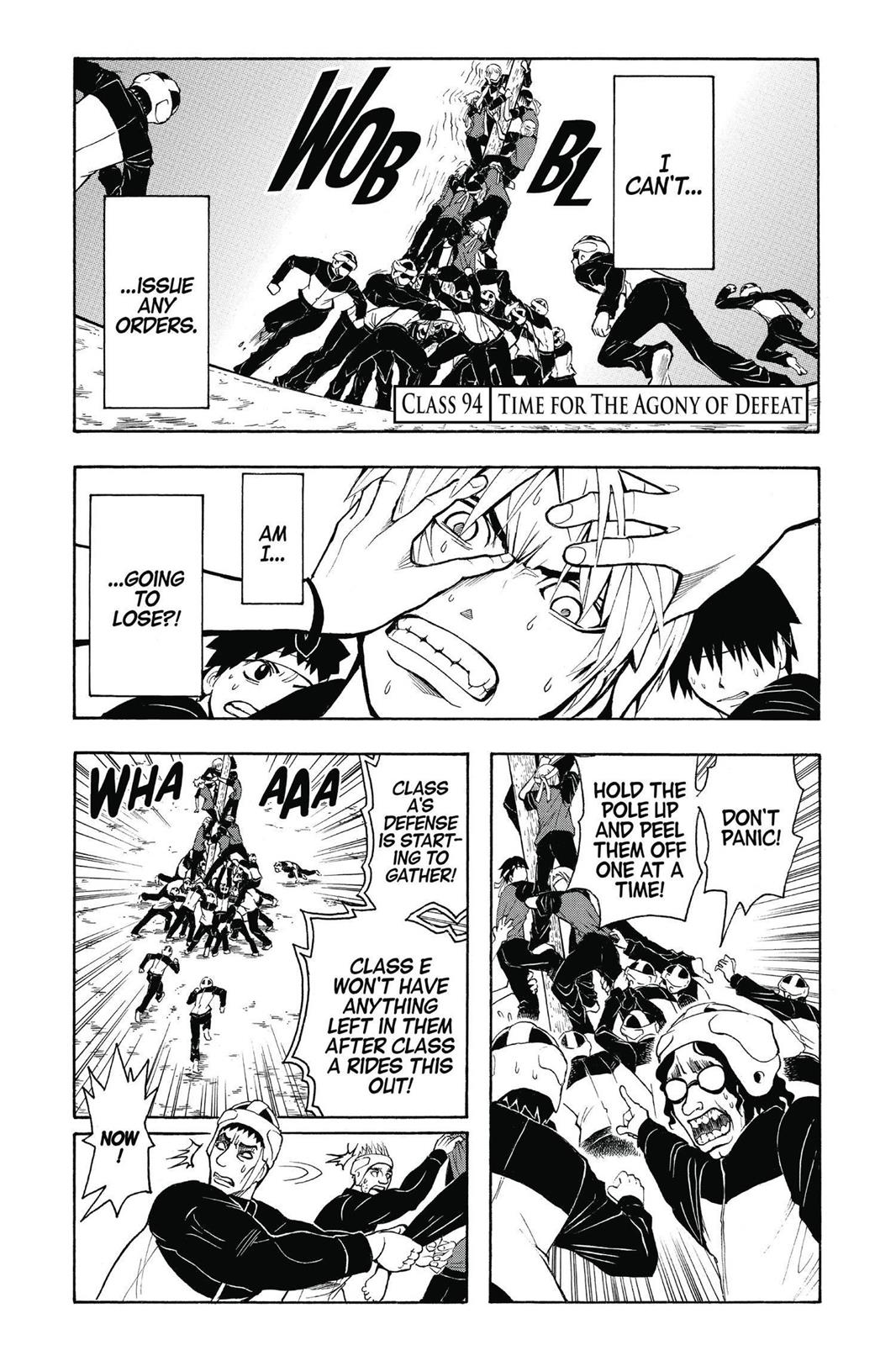 Read Assassination Classroom ENGLISH Manga Online