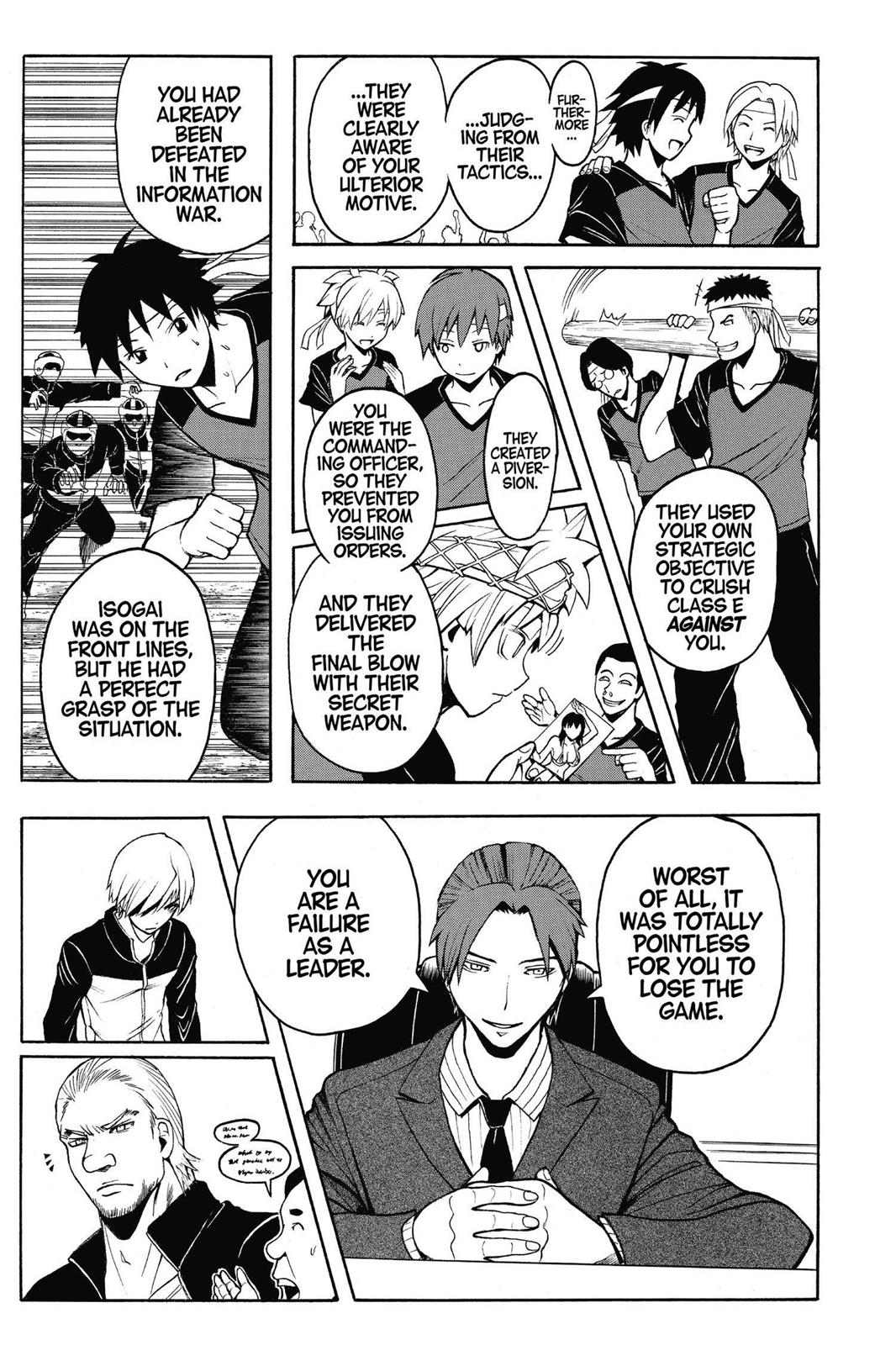 Read Assassination Classroom ENGLISH Manga Online