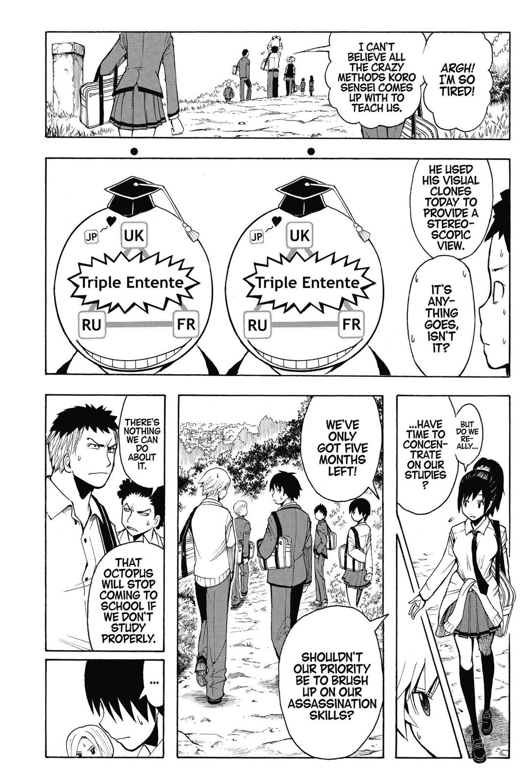 Read Assassination Classroom ENGLISH Manga Online