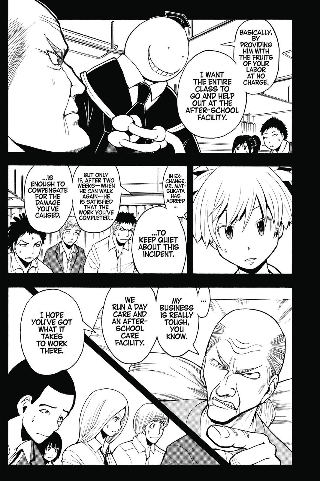 Read Assassination Classroom ENGLISH Manga Online