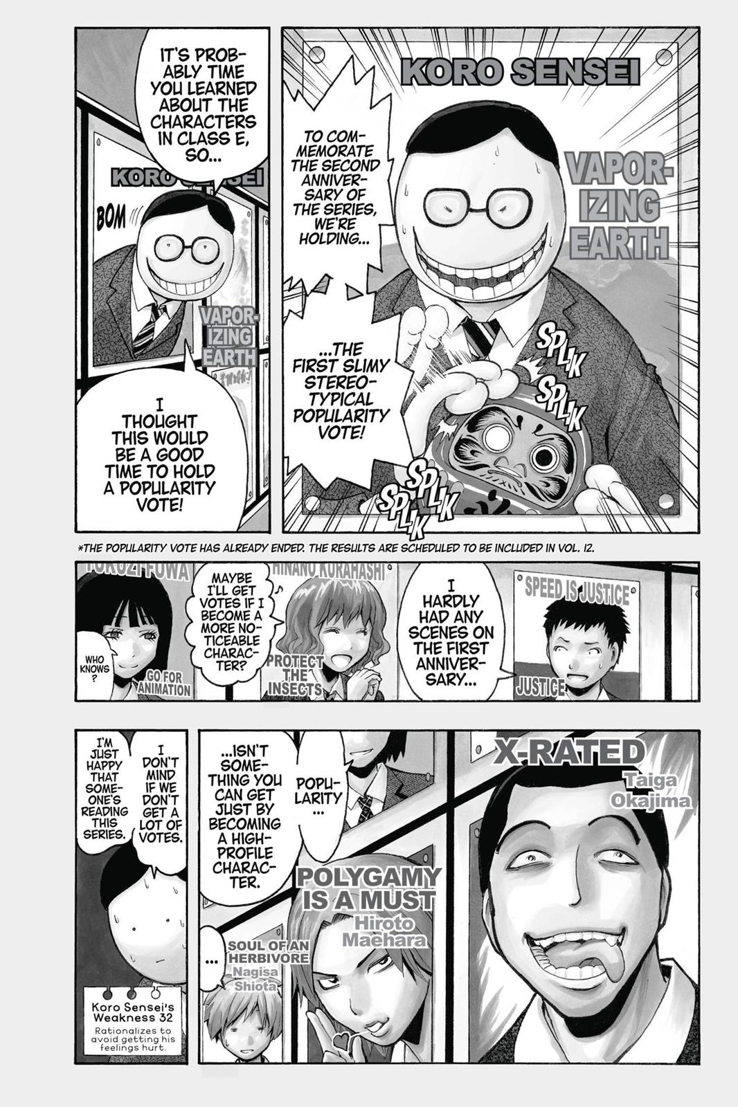 Read Assassination Classroom ENGLISH Manga Online