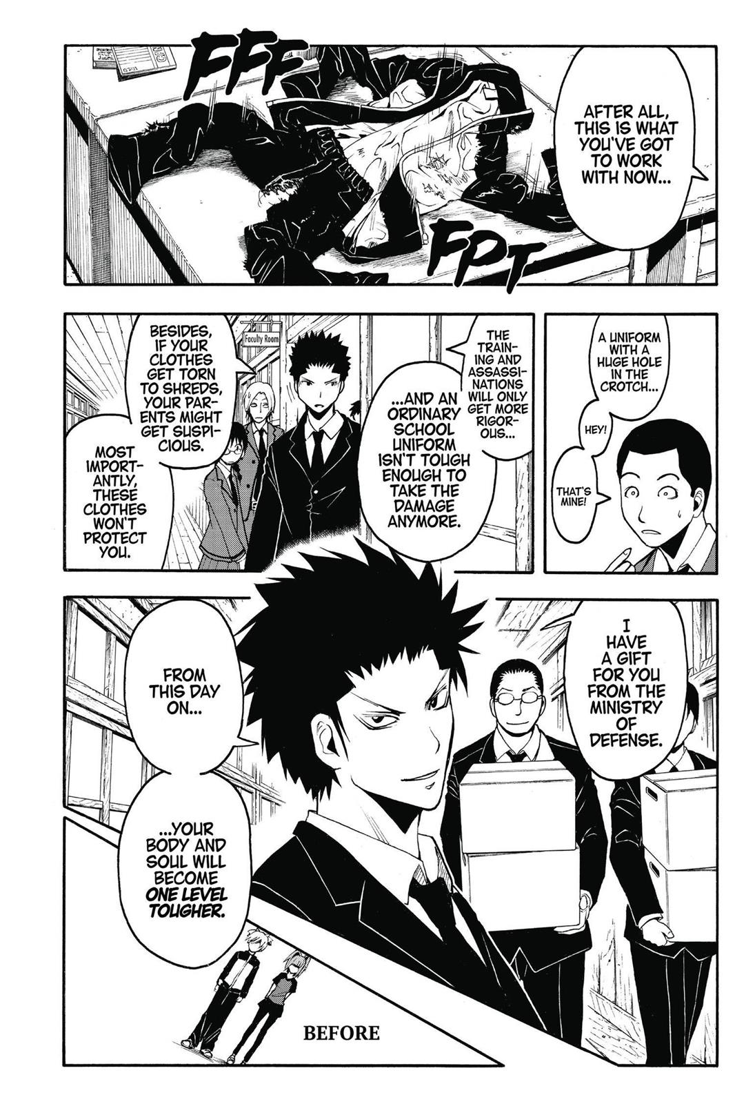 Read Assassination Classroom ENGLISH Manga Online