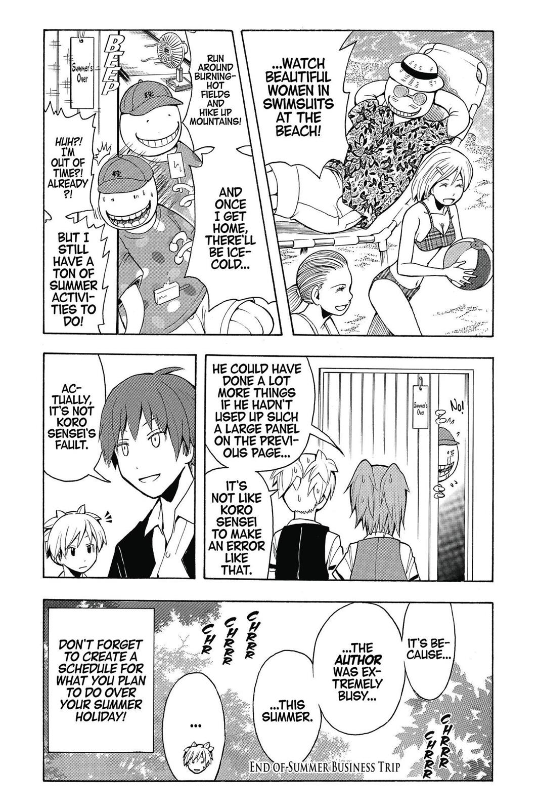 Read Assassination Classroom ENGLISH Manga Online