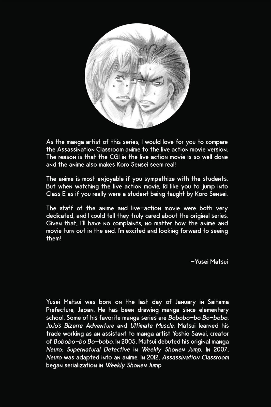 Read Assassination Classroom ENGLISH Manga Online