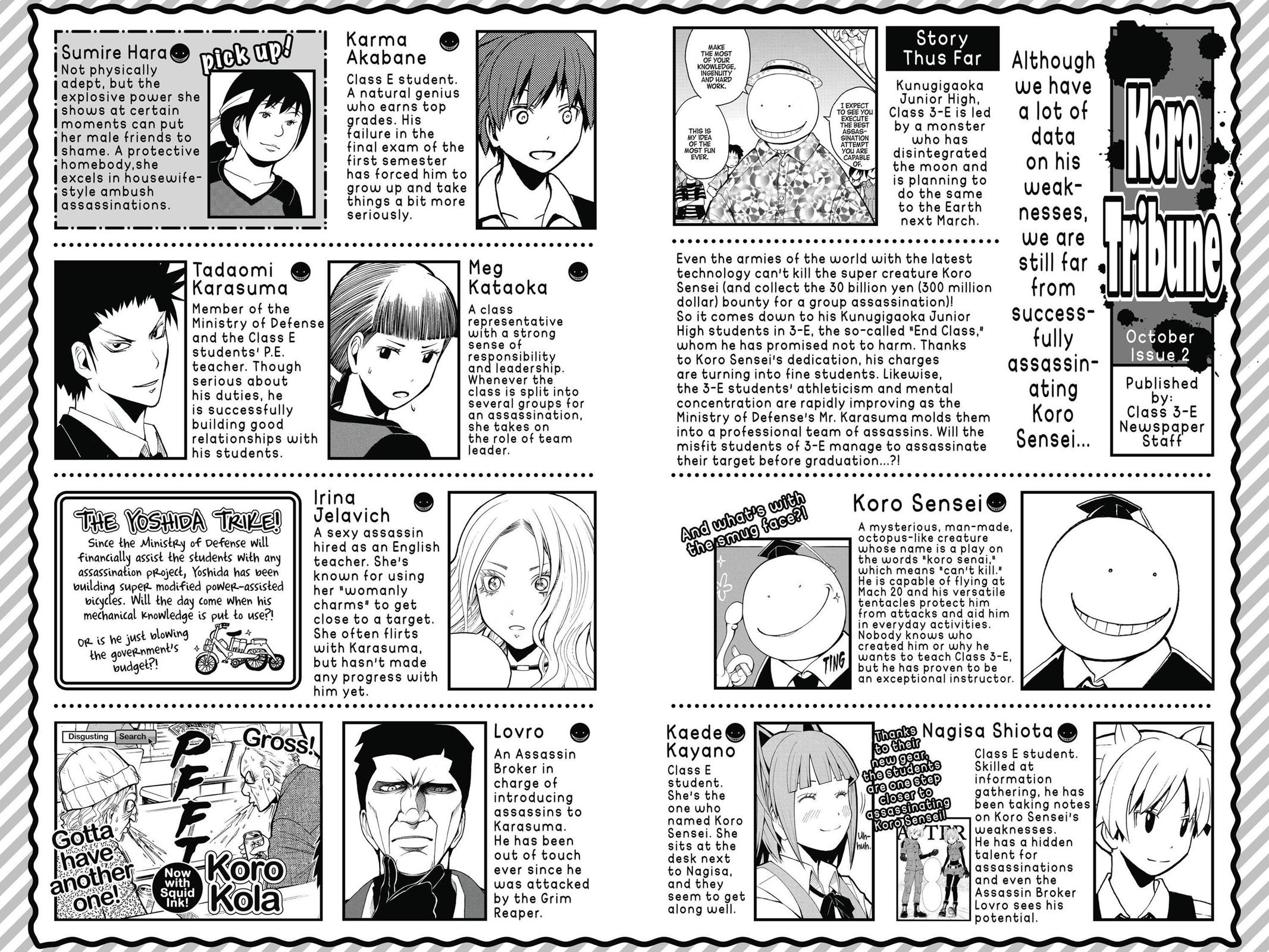 Read Assassination Classroom ENGLISH Manga Online