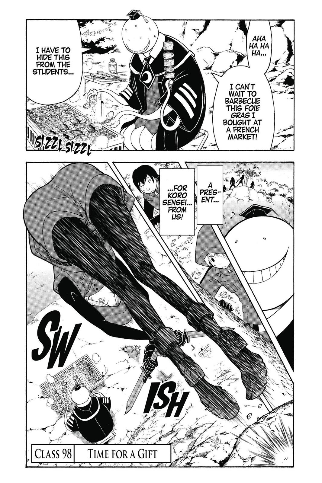 Read Assassination Classroom ENGLISH Manga Online