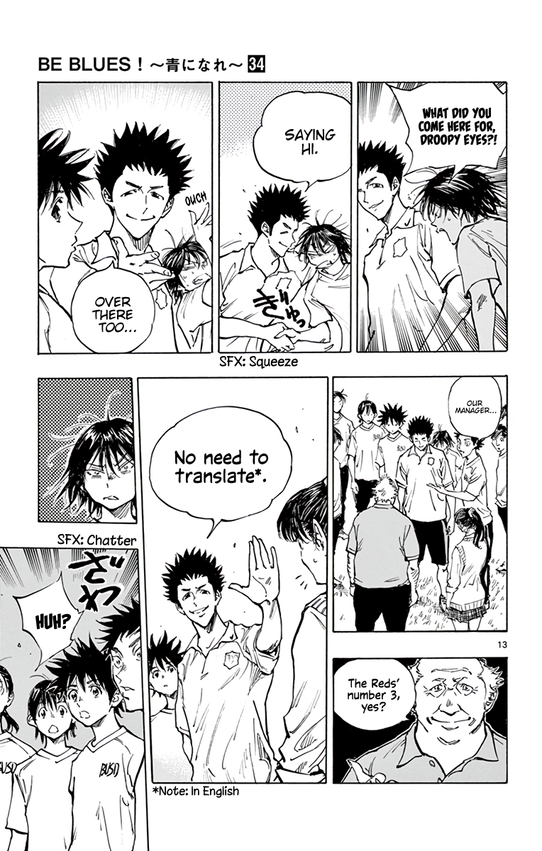 Read Be Blues! Ao ni Nare ENGLISH Manga Online