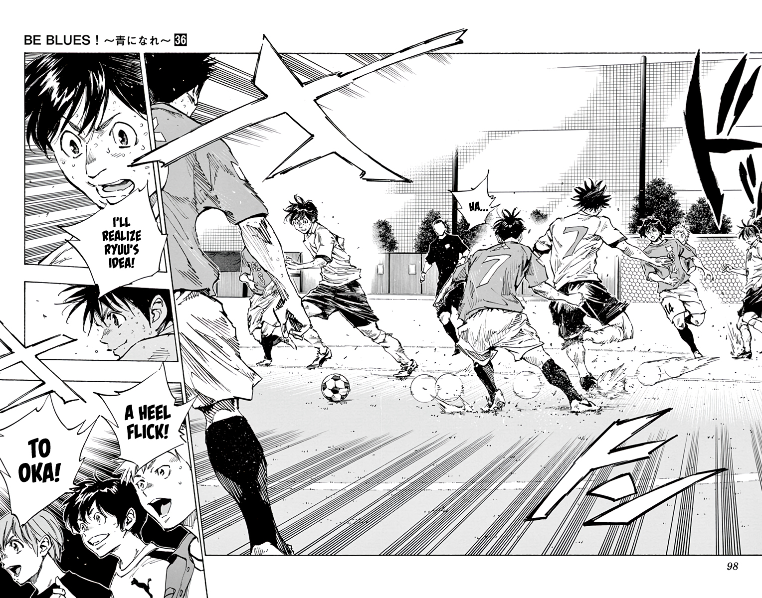 Read Be Blues! Ao ni Nare ENGLISH Manga Online