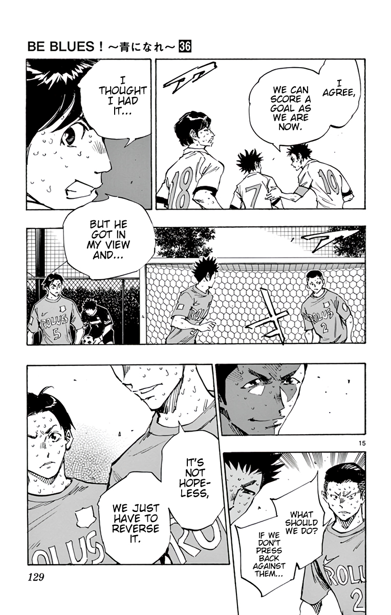 Read Be Blues! Ao ni Nare ENGLISH Manga Online