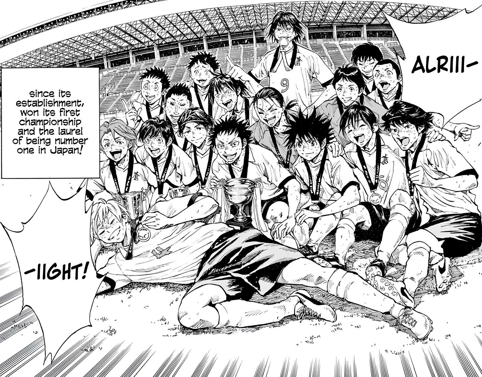 Read Be Blues! Ao ni Nare ENGLISH Manga Online