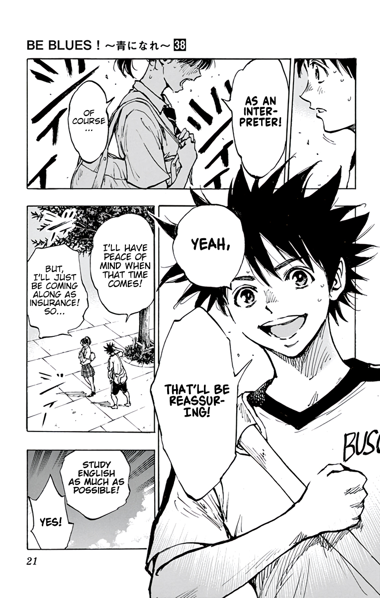 Read Be Blues! Ao ni Nare ENGLISH Manga Online