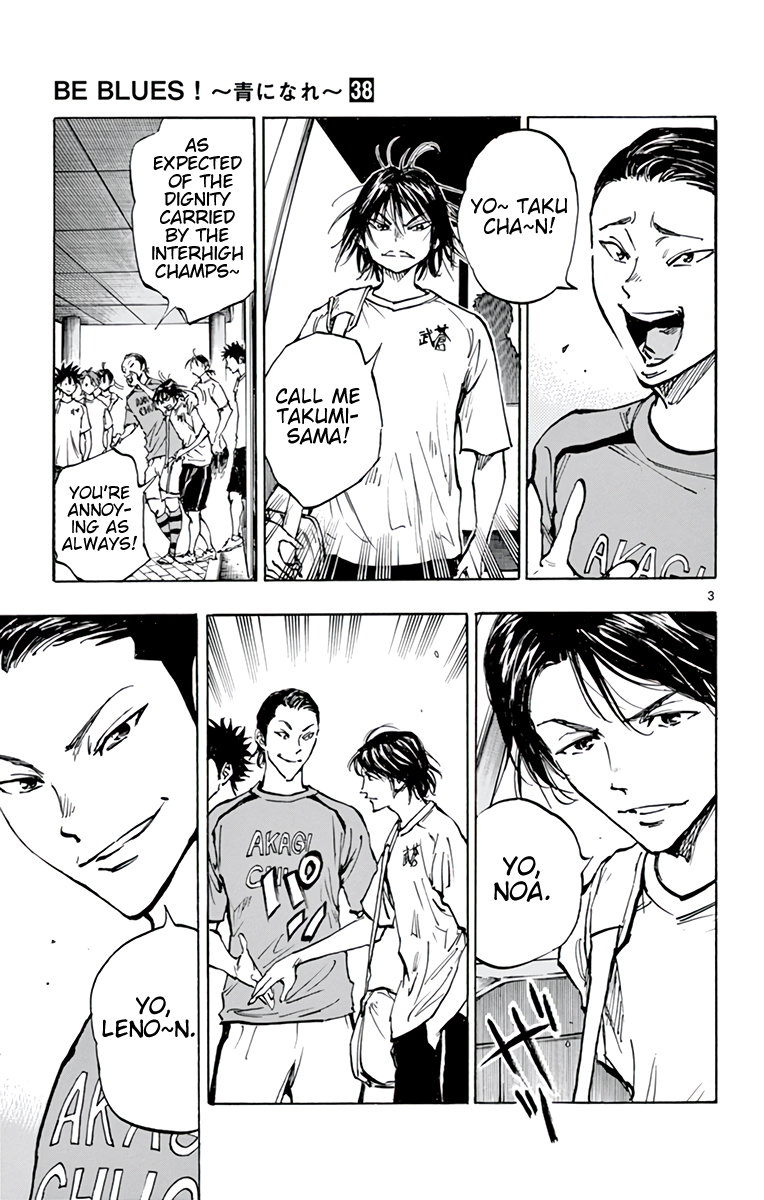 Read Be Blues! Ao ni Nare ENGLISH Manga Online