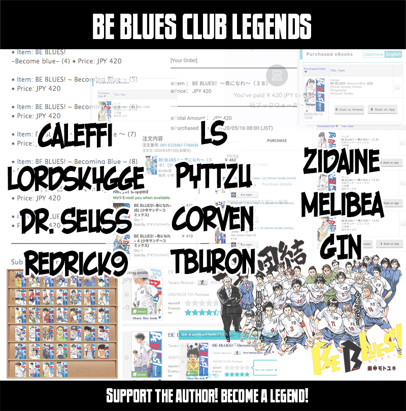 Read Be Blues! Ao ni Nare ENGLISH Manga Online