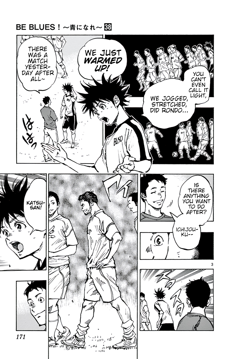 Read Be Blues! Ao ni Nare ENGLISH Manga Online