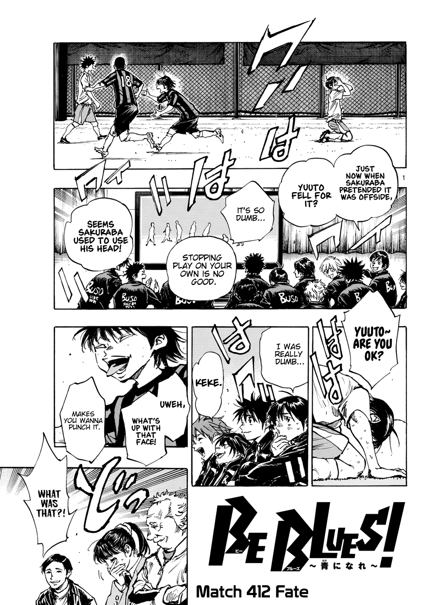 Read Be Blues! Ao ni Nare ENGLISH Manga Online