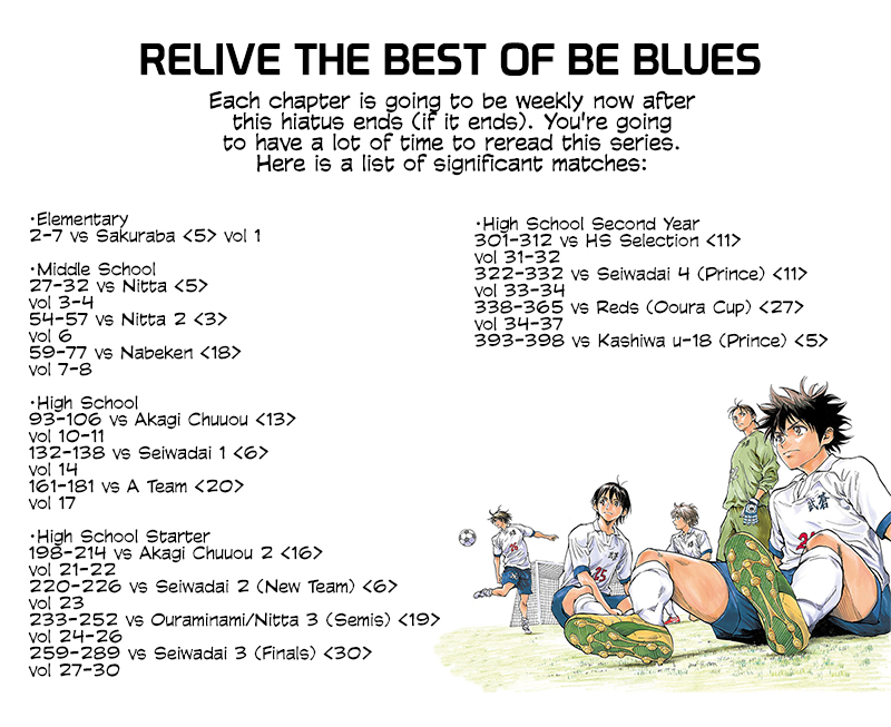 Read Be Blues! Ao ni Nare ENGLISH Manga Online