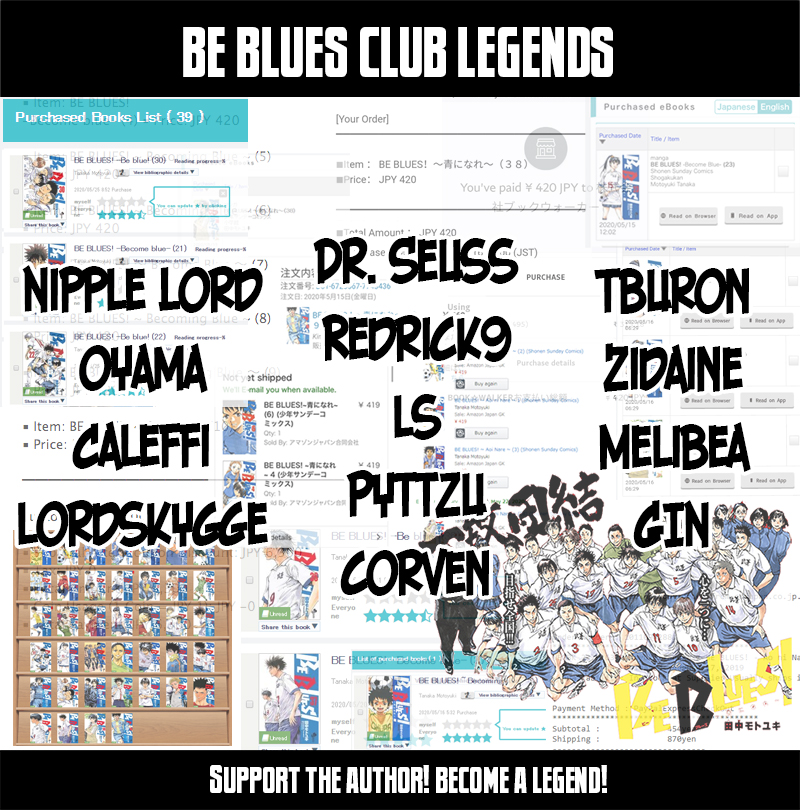 Read Be Blues! Ao ni Nare ENGLISH Manga Online