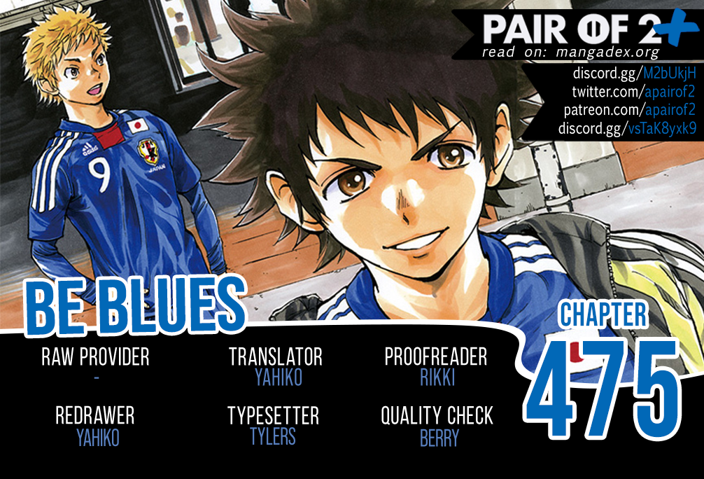 Read Be Blues! Ao ni Nare ENGLISH Manga Online