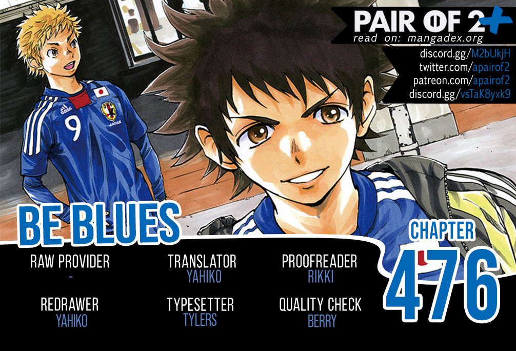 Read Be Blues! Ao ni Nare ENGLISH Manga Online