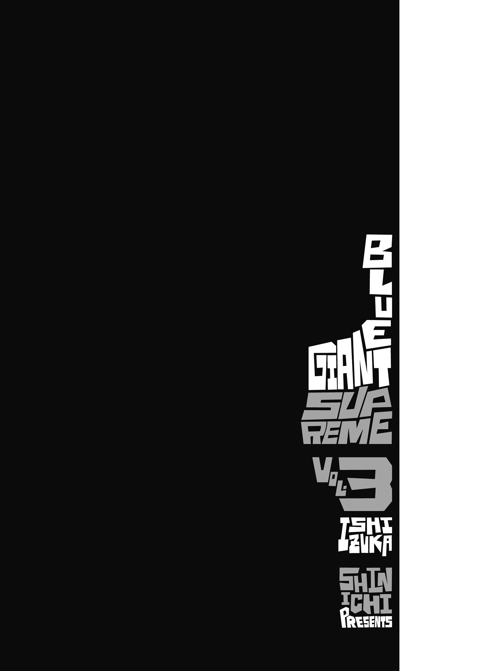 Read Blue Giant Supreme ENGLISH Manga Online