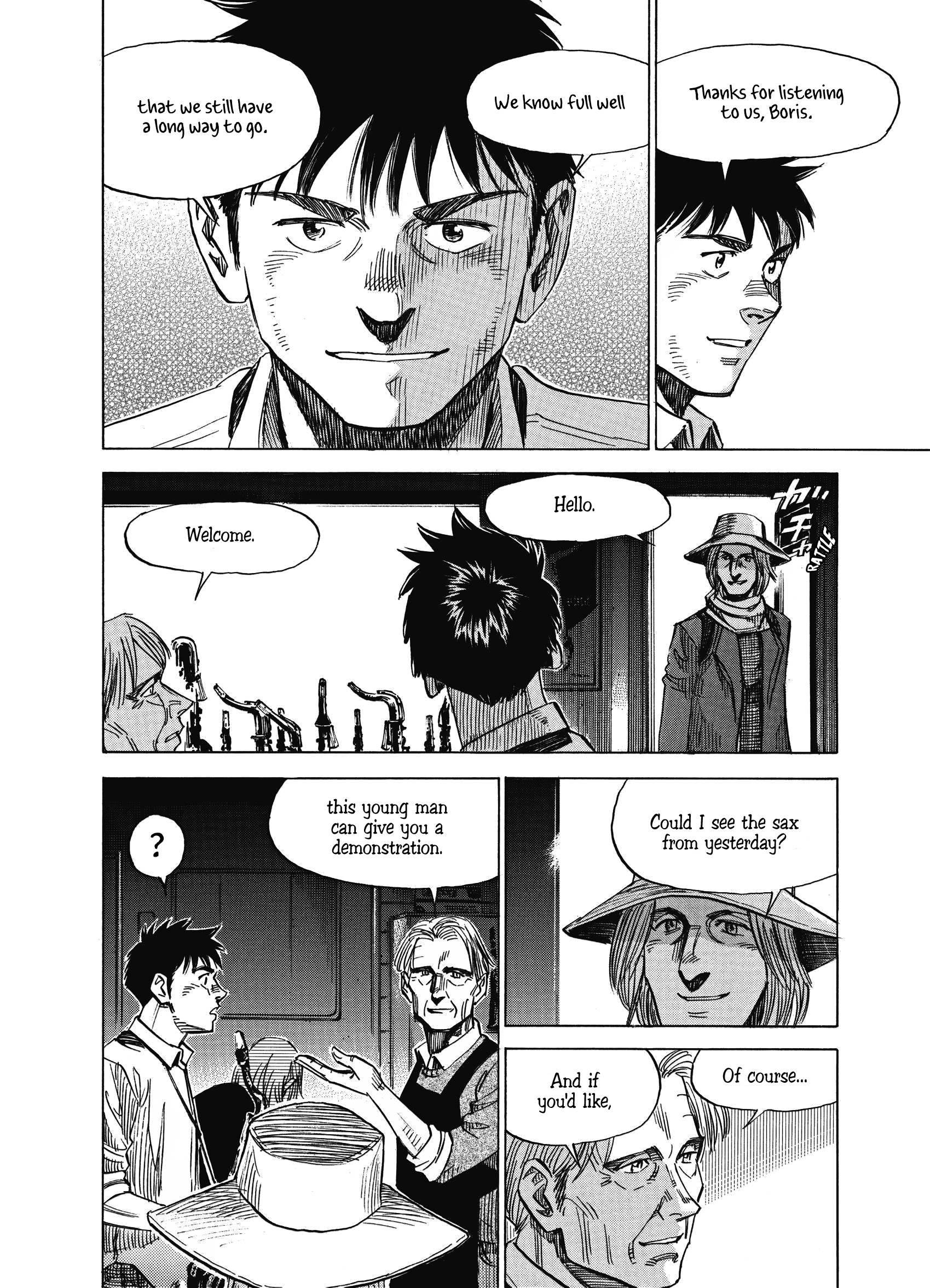 Read Blue Giant Supreme ENGLISH Manga Online