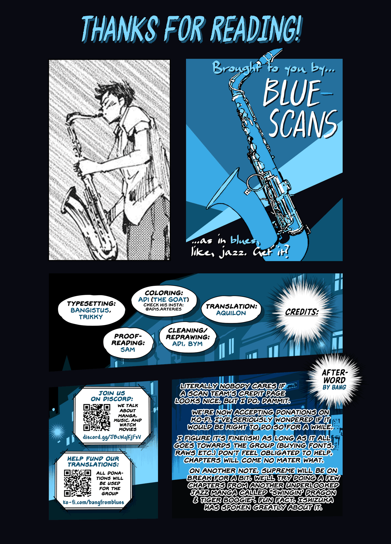 Read Blue Giant Supreme ENGLISH Manga Online