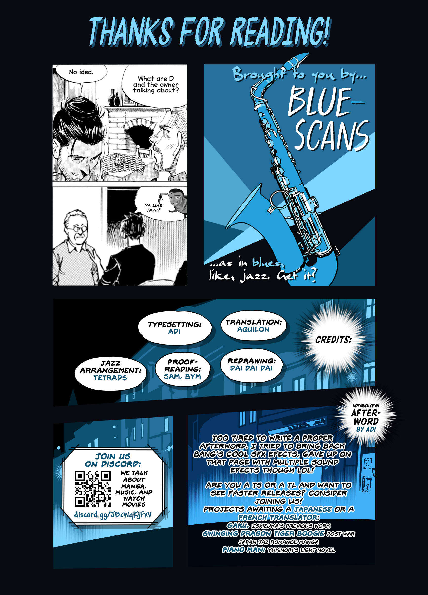 Read Blue Giant Supreme ENGLISH Manga Online