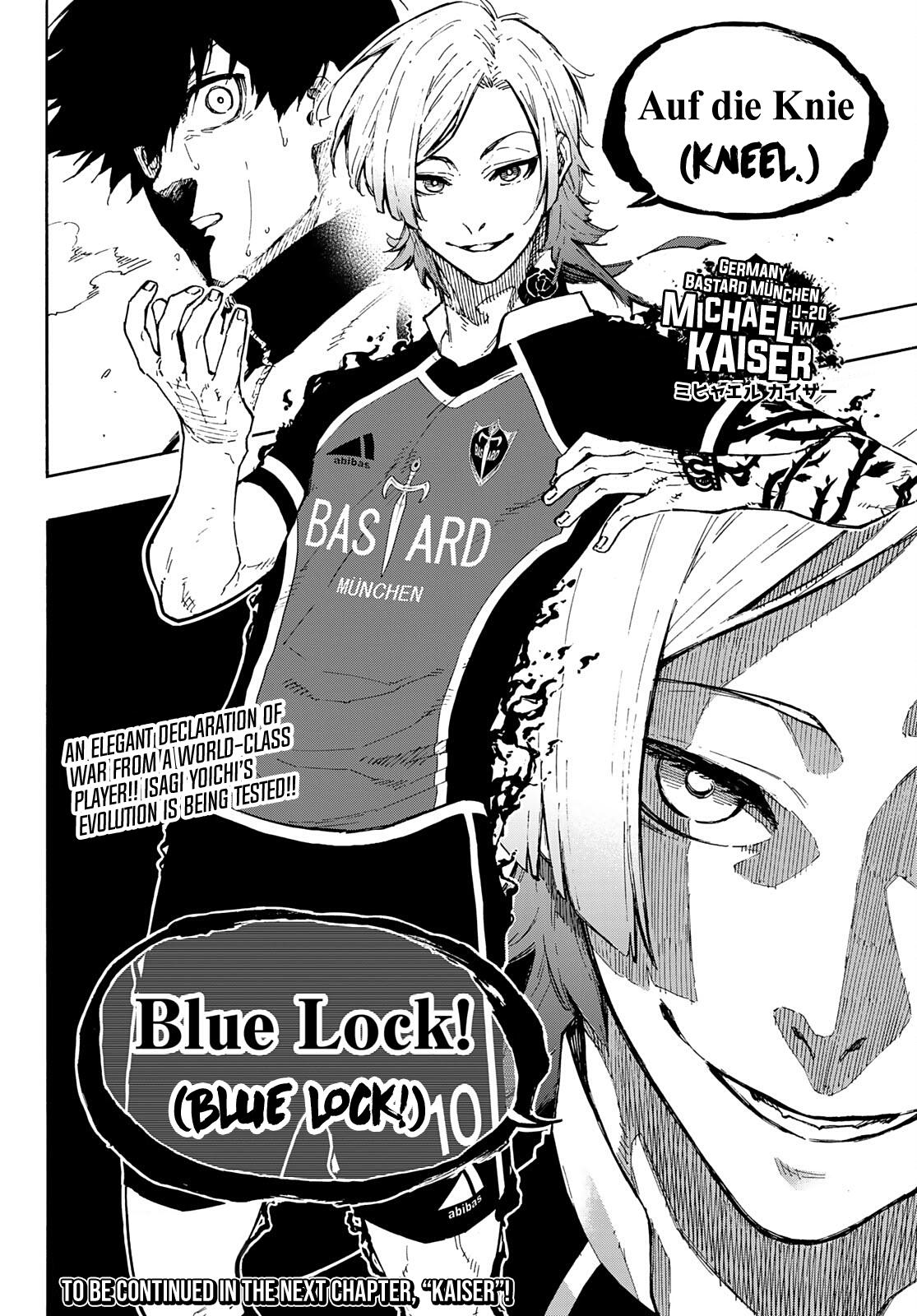 Read Blue Lock ENGLISH Manga Online