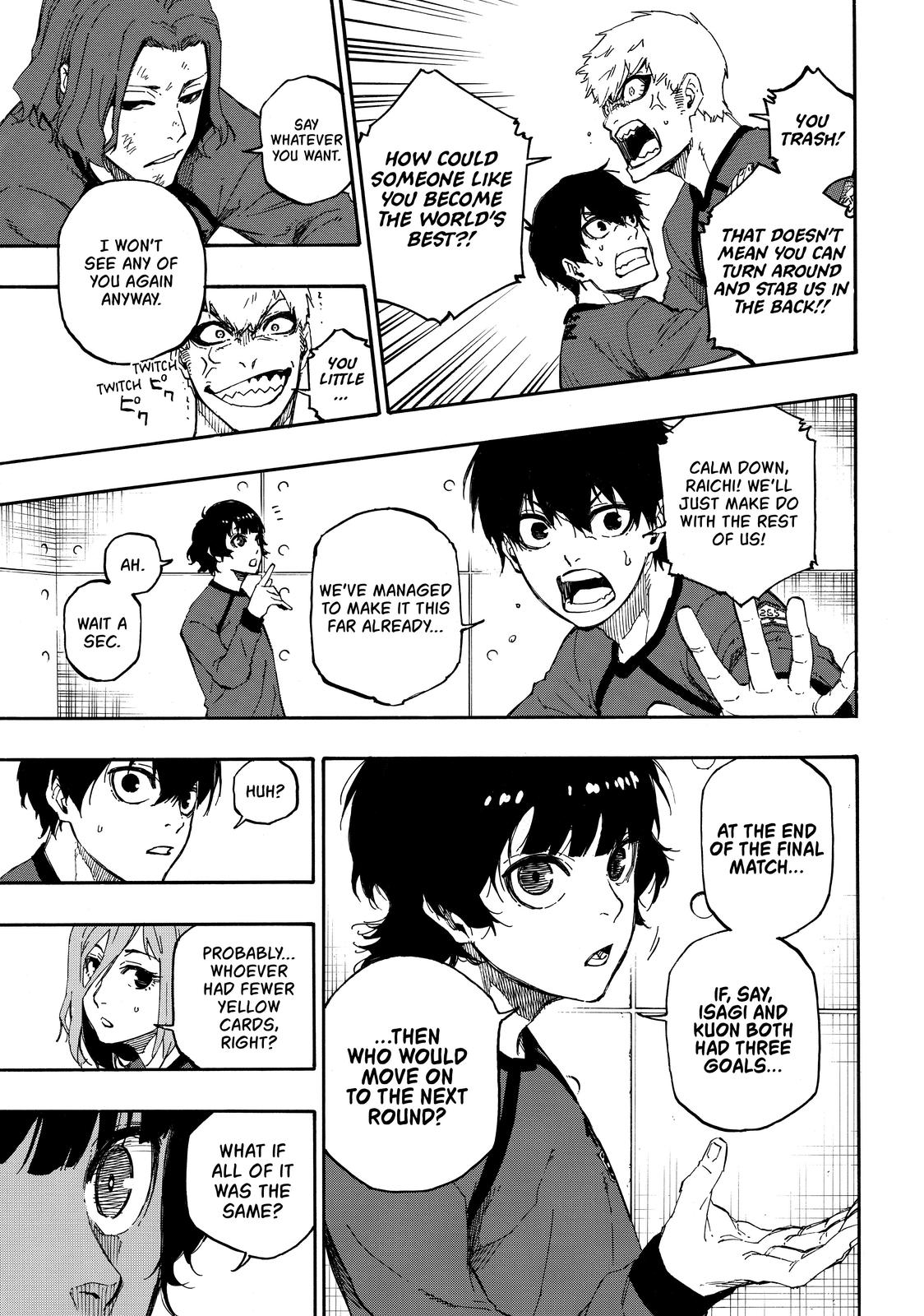 Read Blue Lock ENGLISH Manga Online