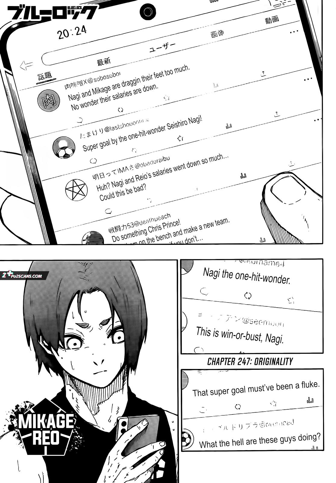 Read Blue Lock ENGLISH Manga Online