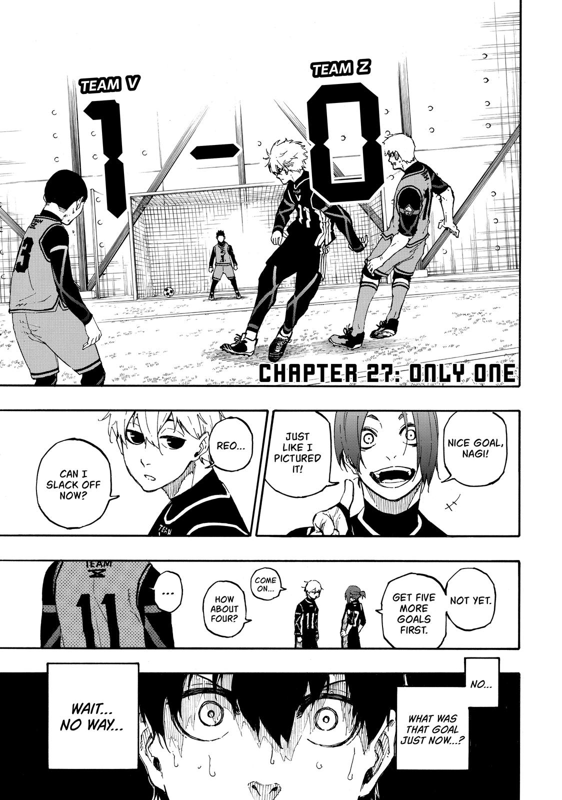 Read Blue Lock ENGLISH Manga Online