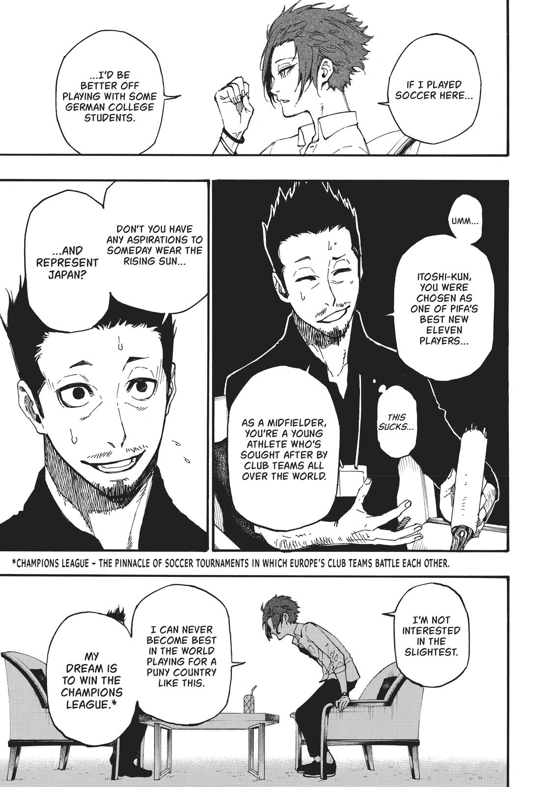 Read Blue Lock ENGLISH Manga Online