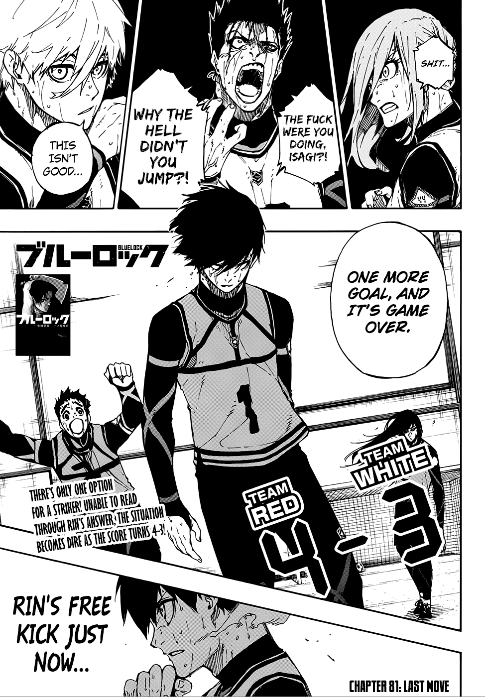 Read Blue Lock ENGLISH Manga Online