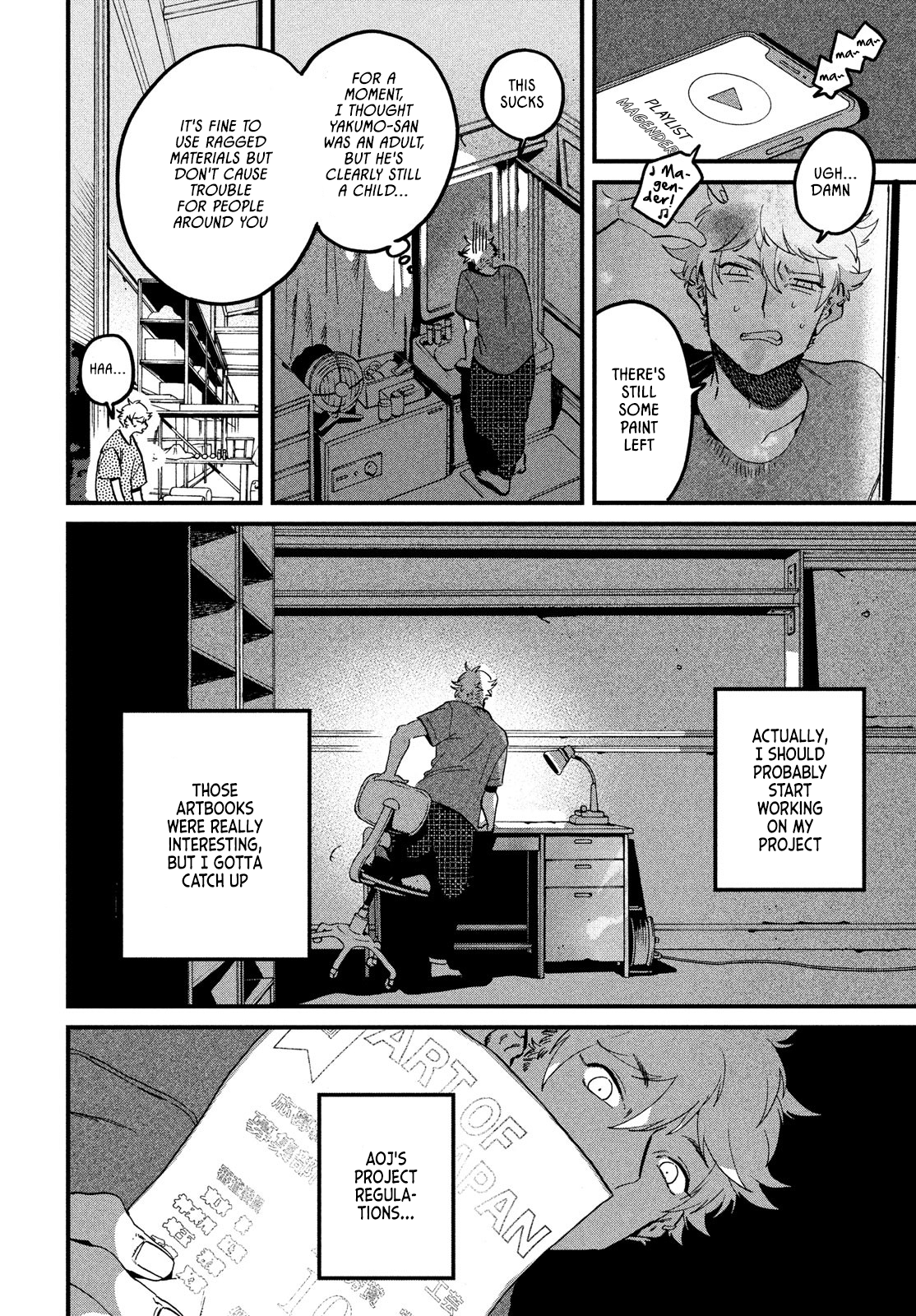 Read Blue Period ENGLISH Manga Online