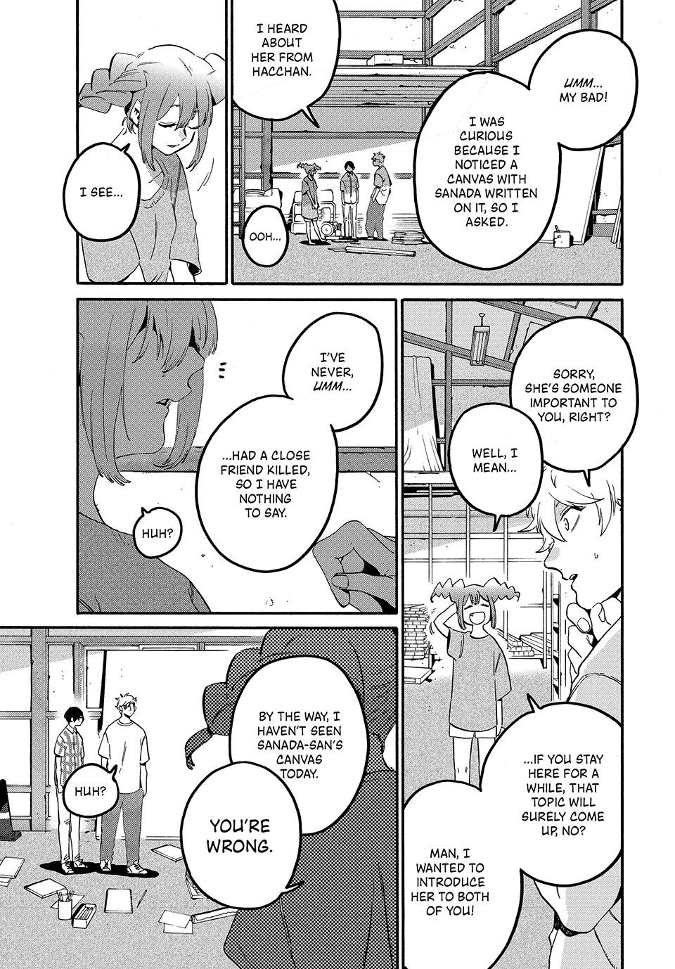 Read Blue Period ENGLISH Manga Online