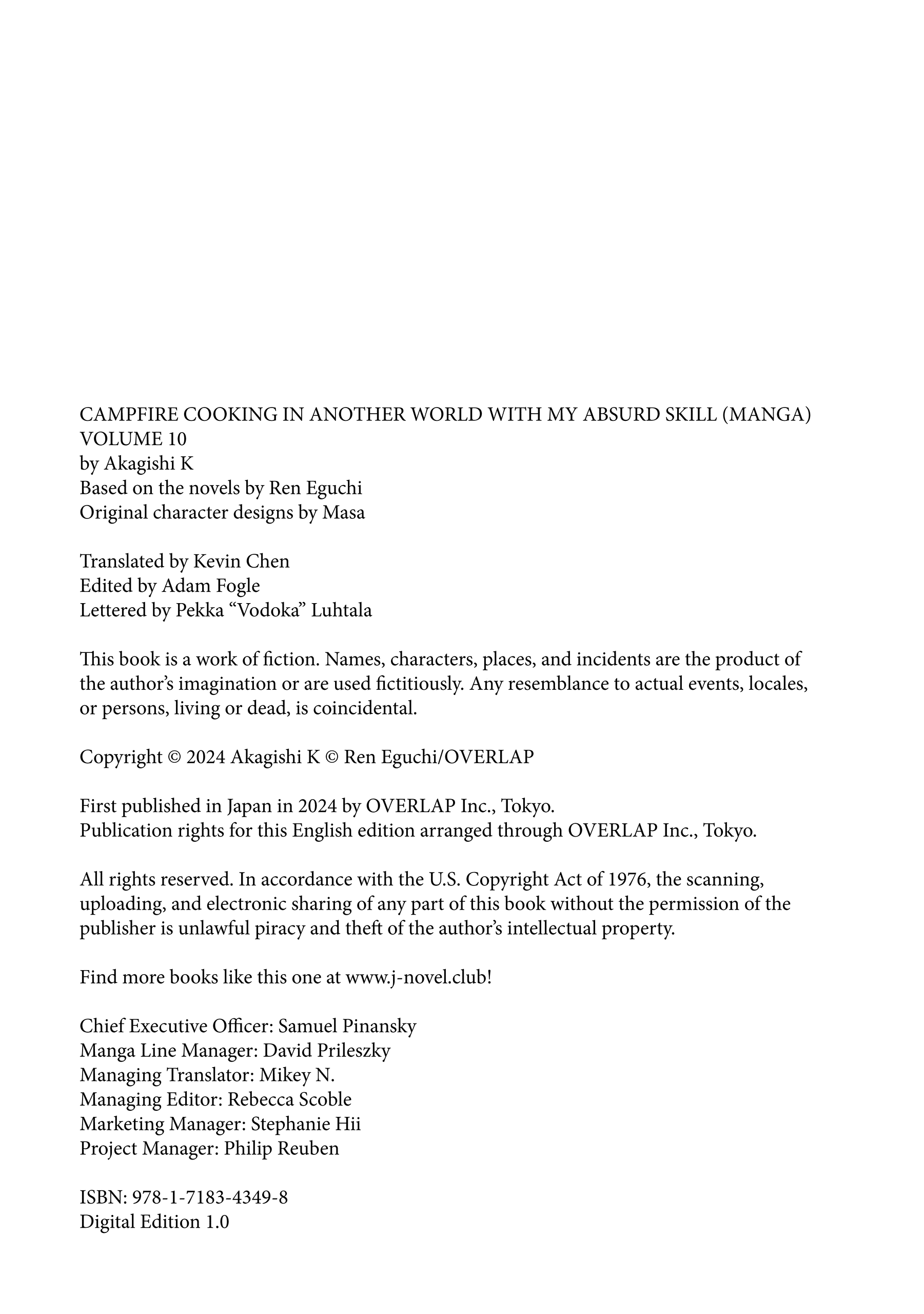 Read Campfire Cooking in Another World with My Absurd Skill ENGLISH Manga Online