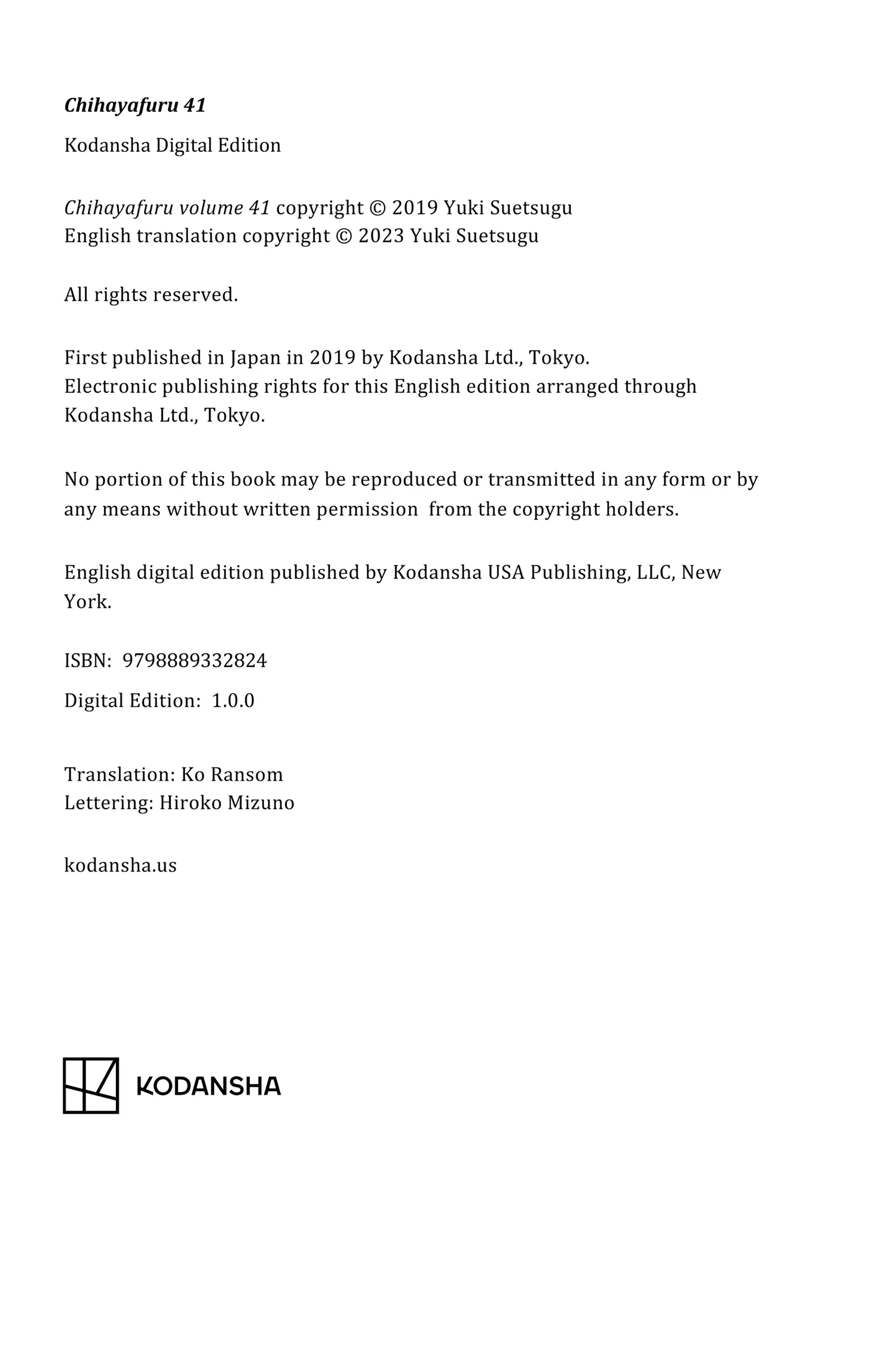 Read Chihayafuru ENGLISH Manga Online