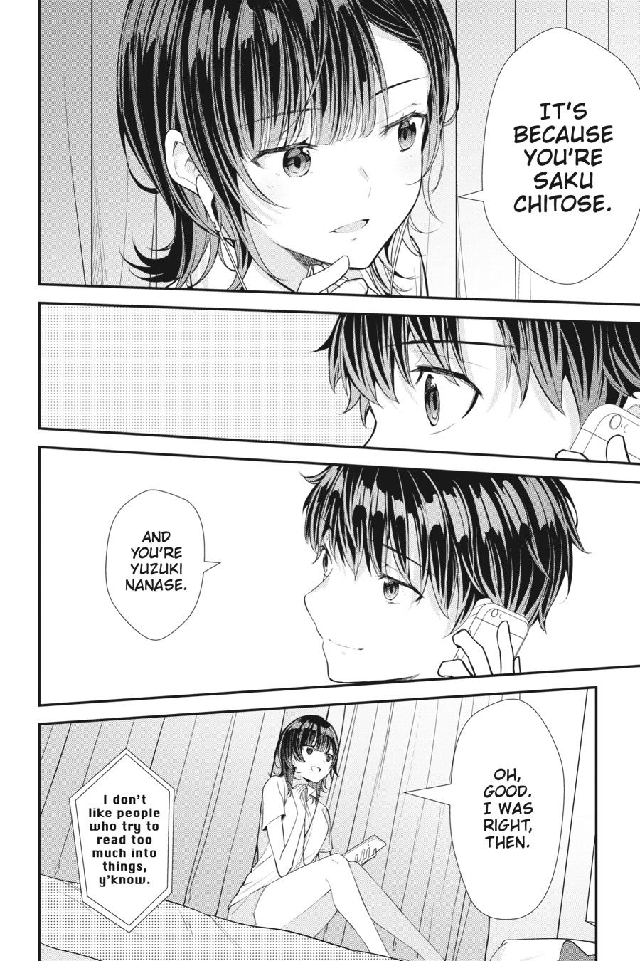 Read Chitose Is in the Ramune Bottle ENGLISH Manga Online