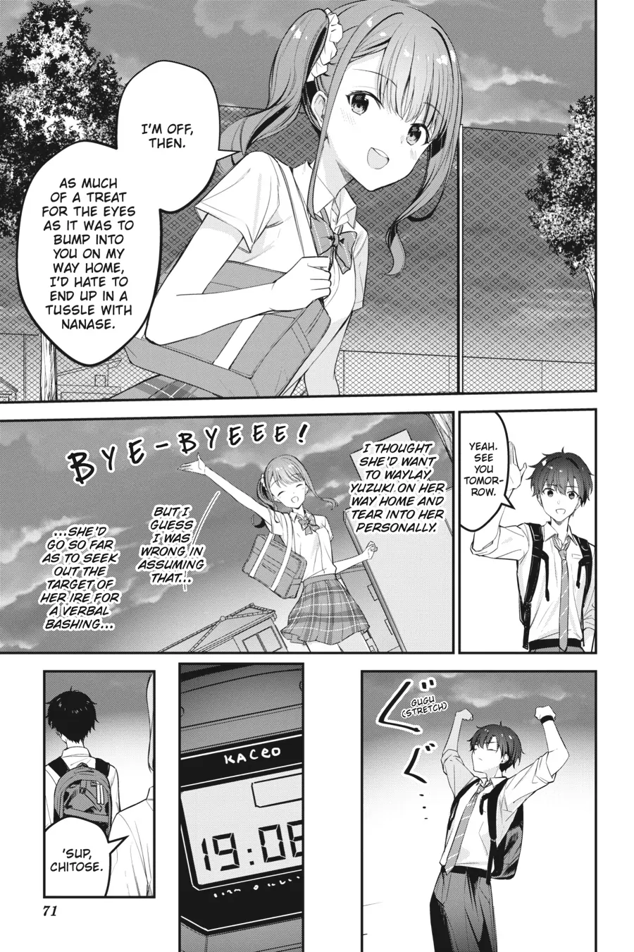 Read Chitose Is in the Ramune Bottle ENGLISH Manga Online