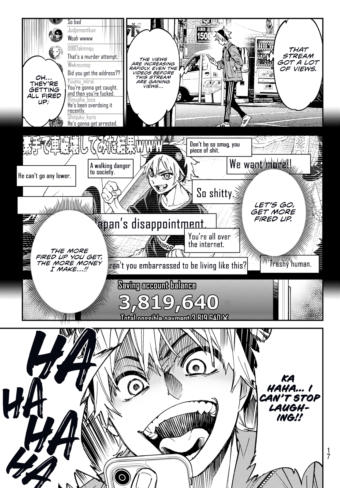 Read Dead Account ENGLISH Manga Online